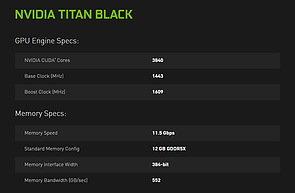 nVidia Titan Black (Pascal) Specs (Fake)